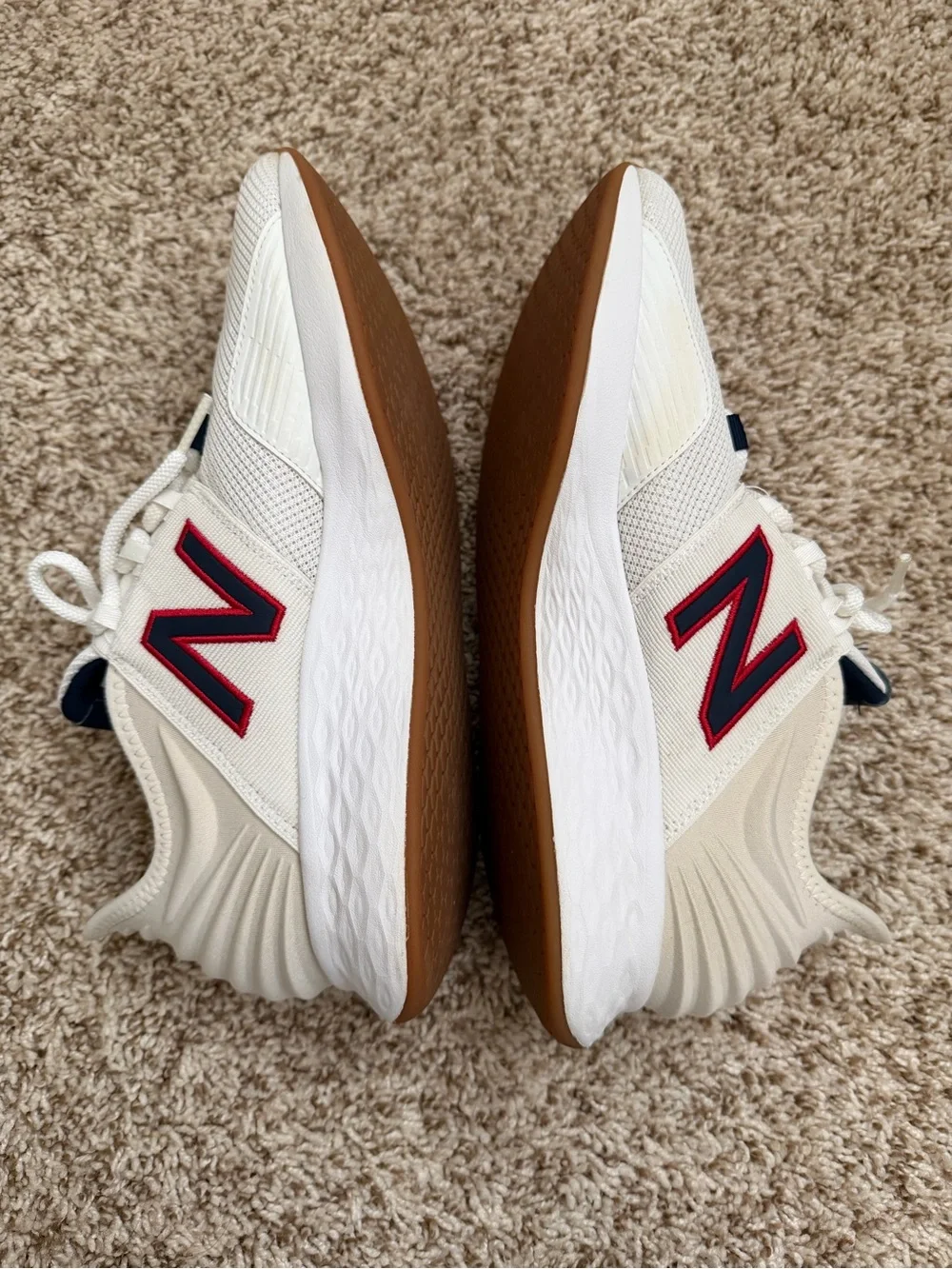 New Balance breathable white